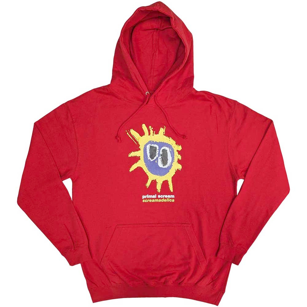 Primal Scream - Screamadelica Sweat à capuche - Rouge